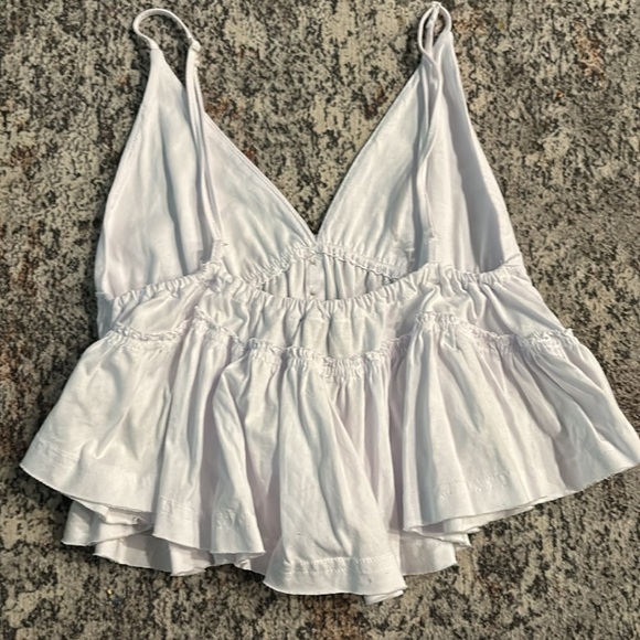 White flowy crop top - Picture 2 of 6